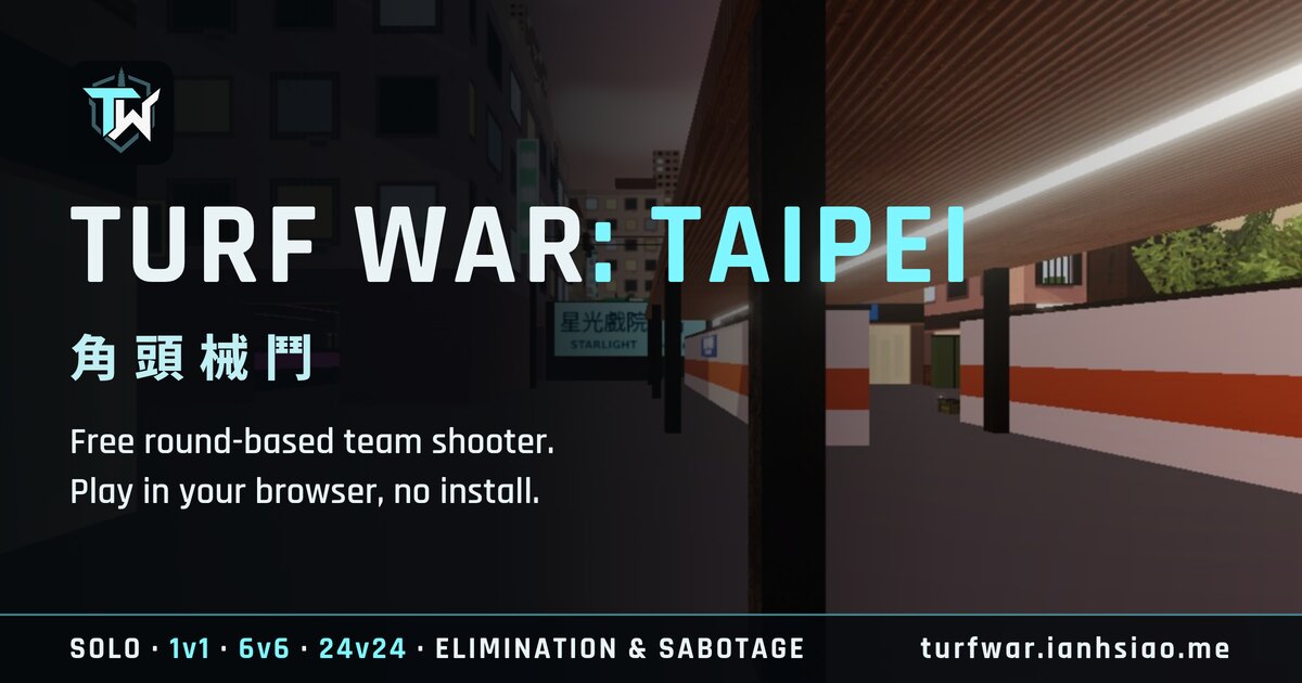 Turf War: Taipei preview 1